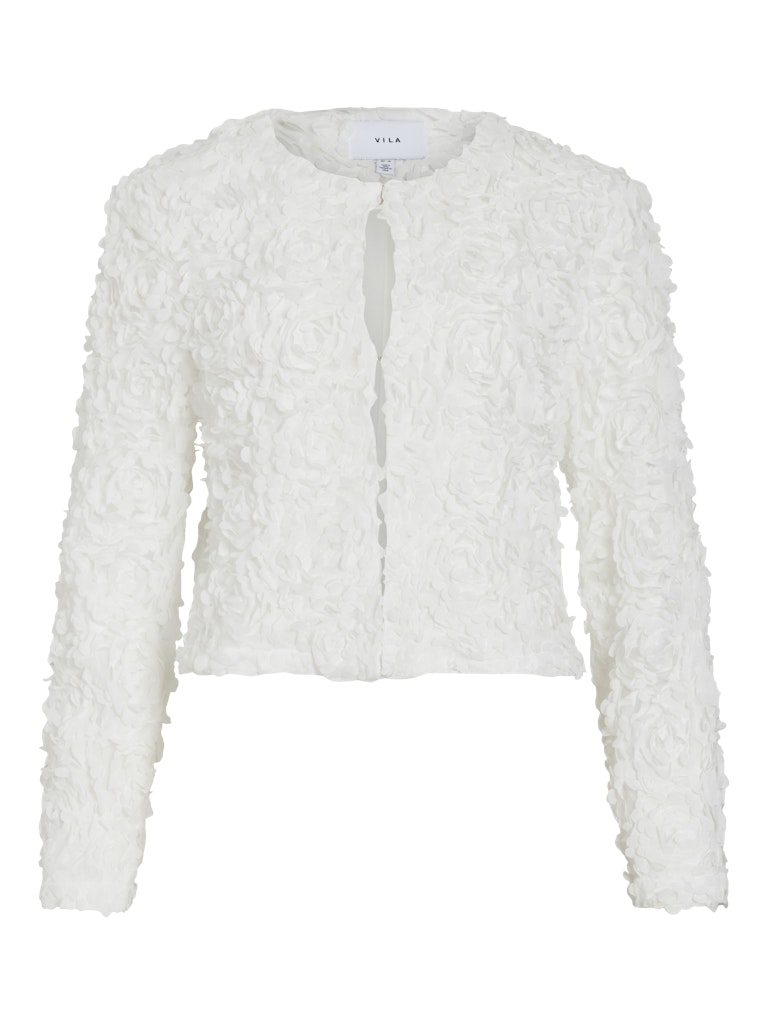 VIROSIE L/S CARDIGAN - Snow White