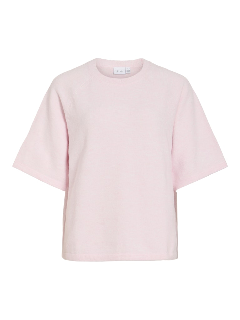 VILIGA 2/4 O-NECK KNIT TOP - Cherry Blossom