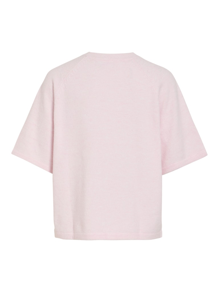 VILIGA 2/4 O-NECK KNIT TOP - Cherry Blossom