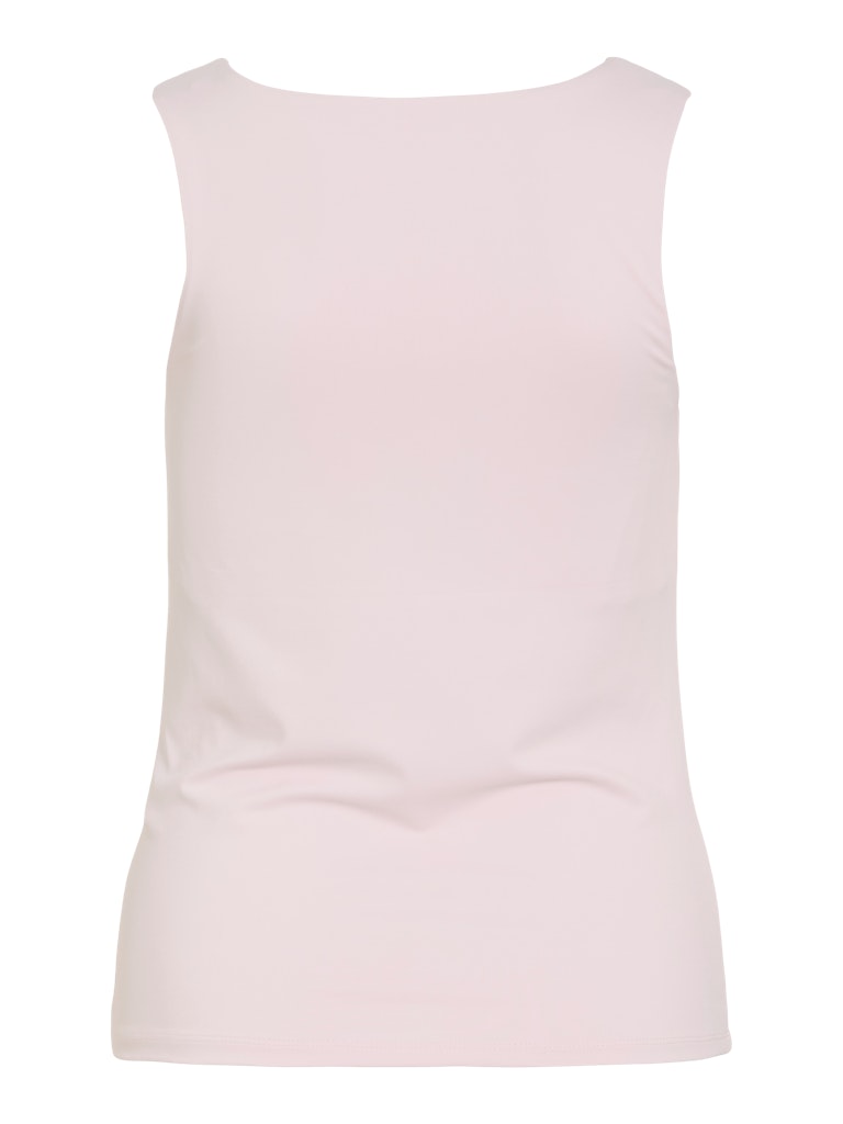 VIKENZA U-NECK S/L TANK TOP - Cherry Blossom