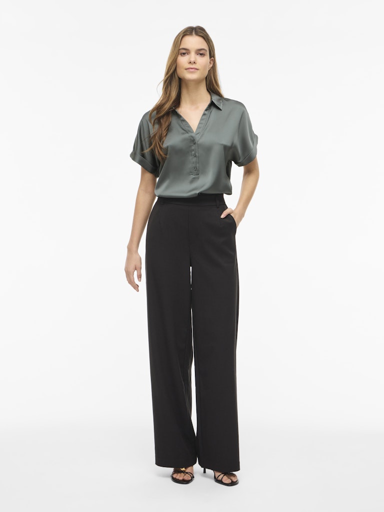 VIENNA RAVENNA S/S TOP - Balsam Green