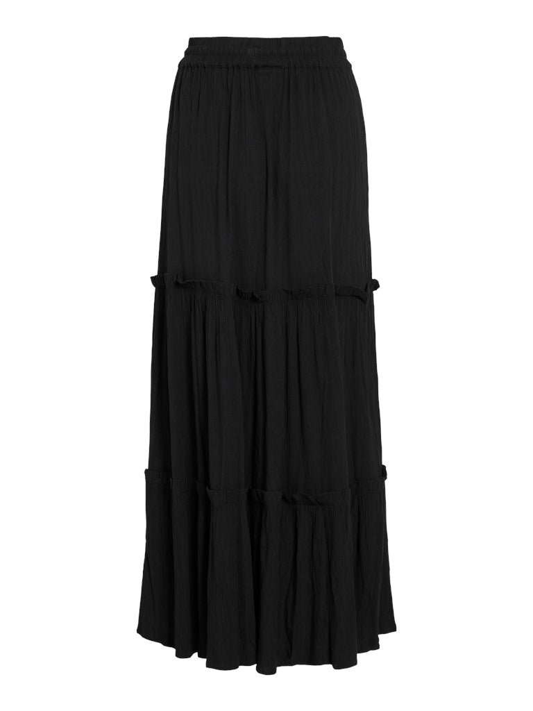 VIMESA HW MAXI SKIRT - Black