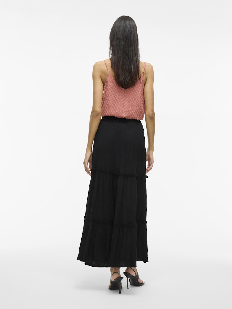 VIMESA HW MAXI SKIRT - Black