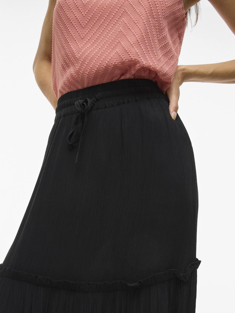 VIMESA HW MAXI SKIRT - Black