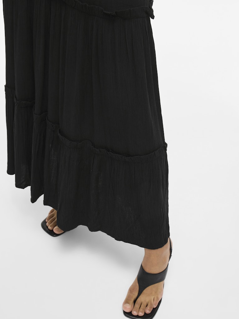 VIMESA HW MAXI SKIRT - Black