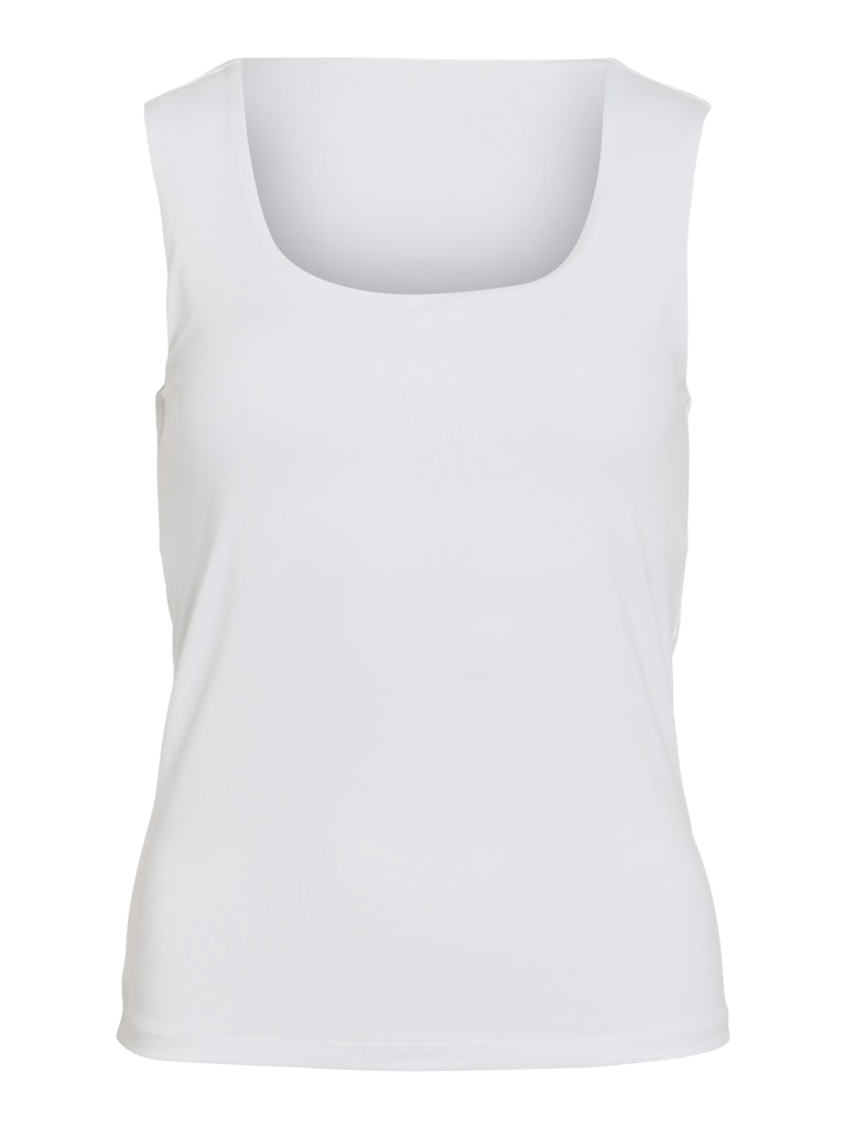 VIKENZA U-NECK S/L TANK TOP - Optical Snow