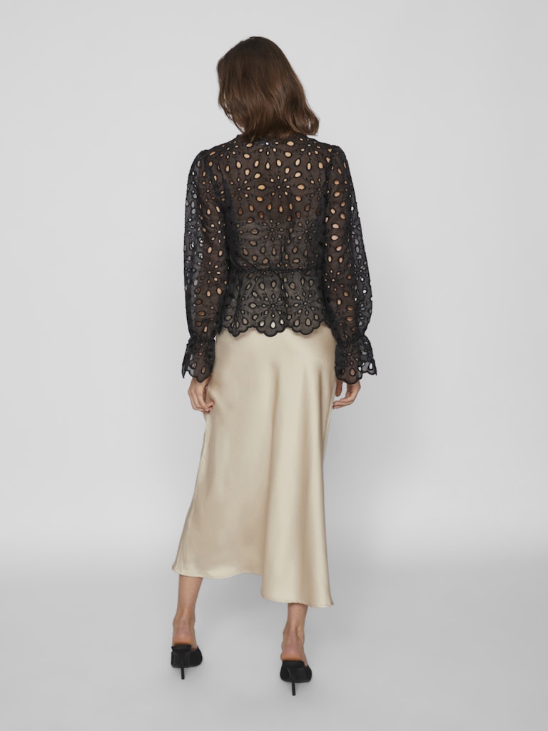 VIELLETTE HW MIDI SKIRT - Cement