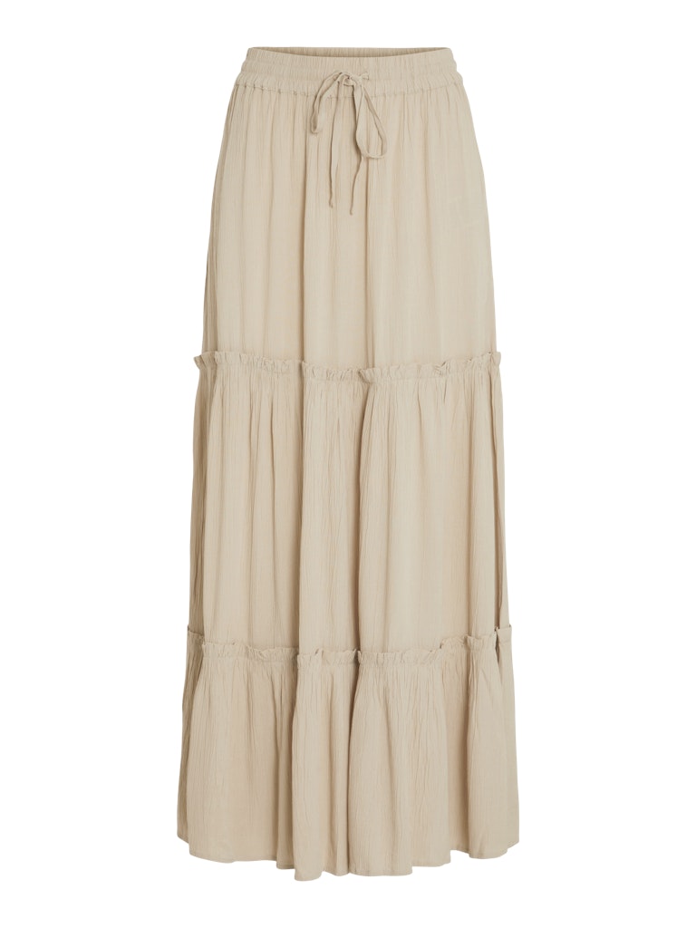 VIMESA HW MAXI SKIRT - Feather Gray