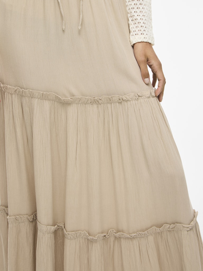 VIMESA HW MAXI SKIRT - Feather Gray