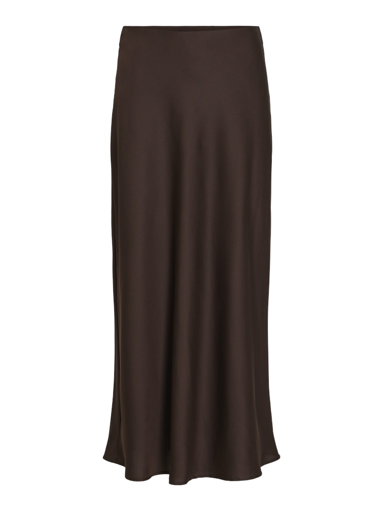 VIELLETTE HW MIDI SKIRT - Coffee Bean
