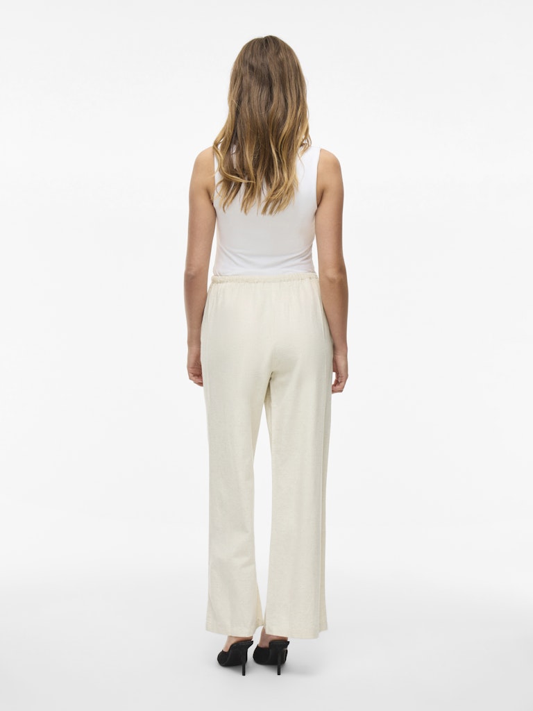 VIPRISILLA RW PANTS - Super Light Natural Melange