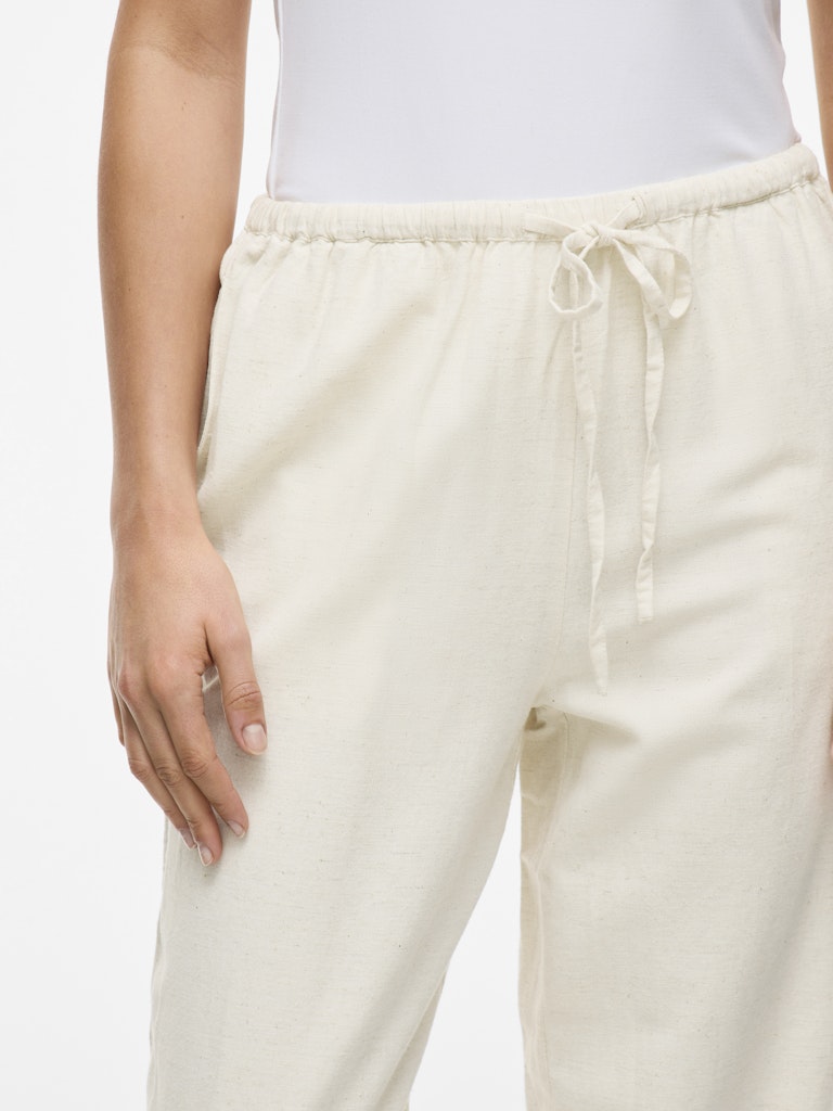 VIPRISILLA RW PANTS - Super Light Natural Melange