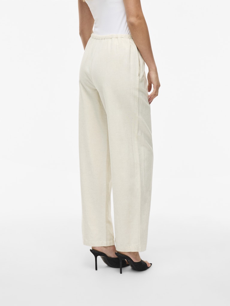 VIPRISILLA RW PANTS - Super Light Natural Melange
