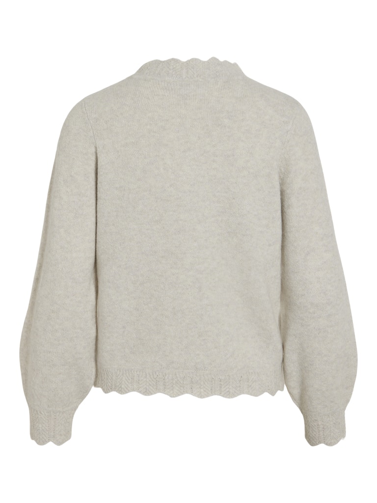 VINIKOLINA O-NECK L/S KNIT TOP - Falcon