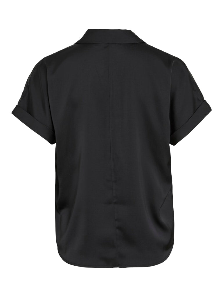 VIENNA RAVENNA S/S TOP - Black Beauty