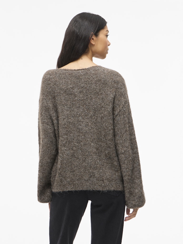 VIMARLEY L/S KNIT PULLOVER - Falcon
