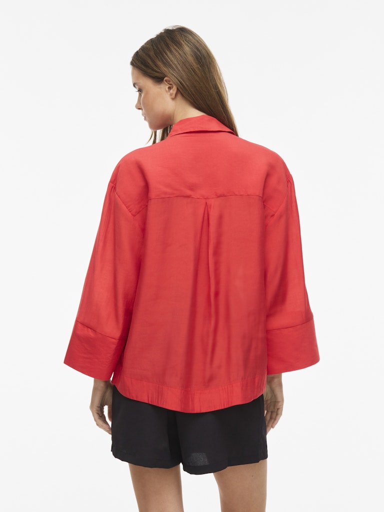 VIASPYN 3/4 SHIRT - Hibiscus