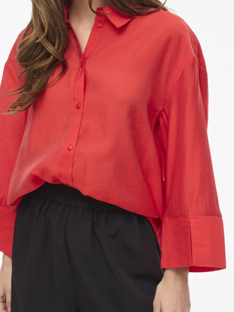 VIASPYN 3/4 SHIRT - Hibiscus