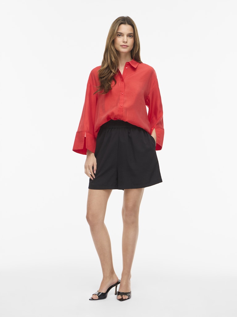VIASPYN 3/4 SHIRT - Hibiscus