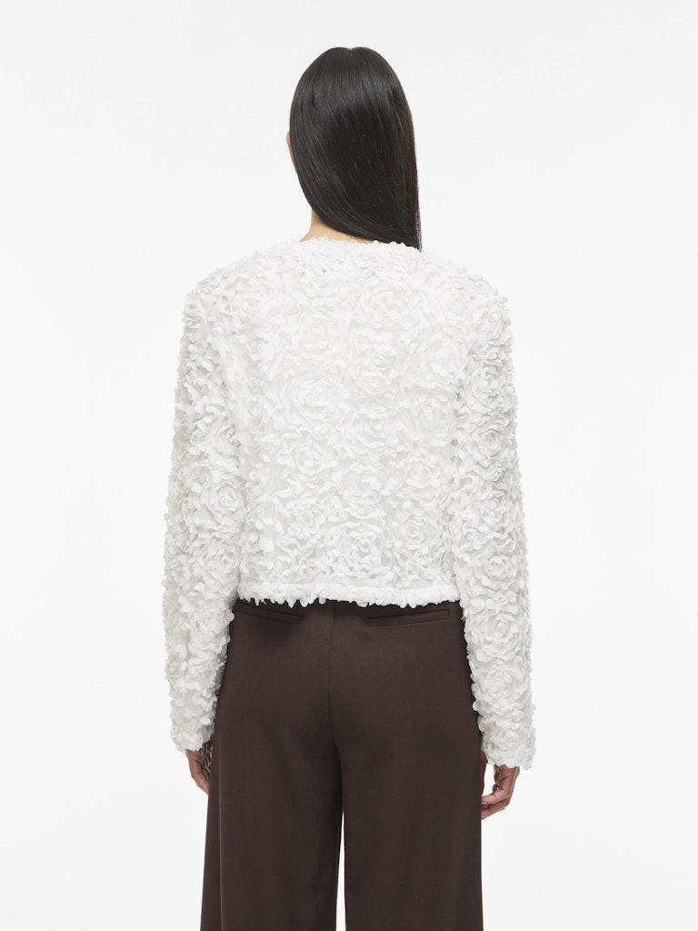 VIROSIE L/S CARDIGAN - Snow White