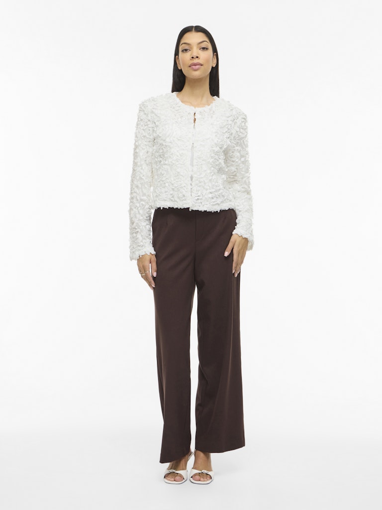 VIROSIE L/S CARDIGAN - Snow White
