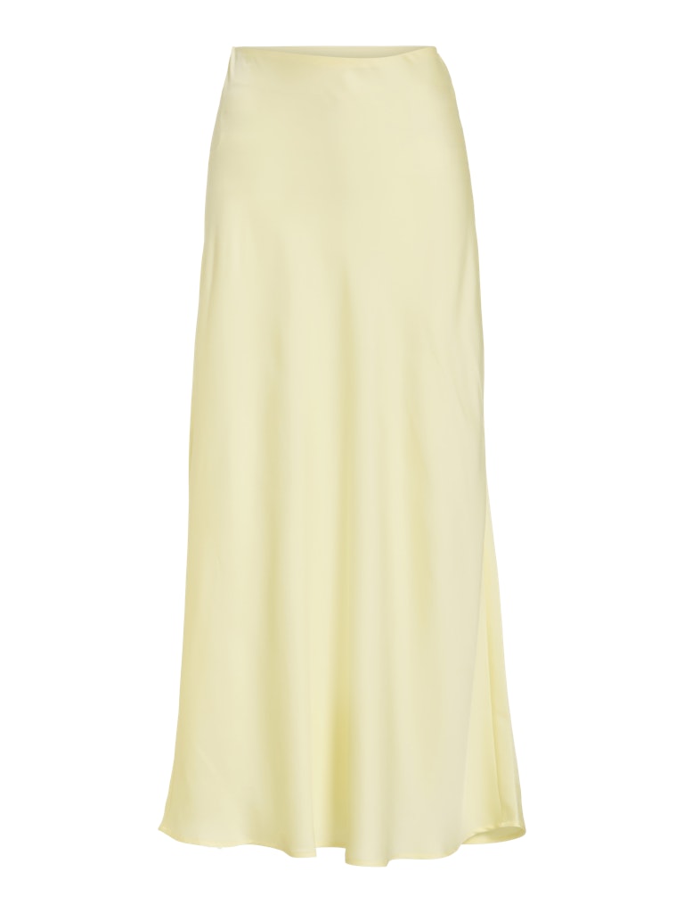 VIELLETTE HW MIDI SKIRT - Pastel Yellow