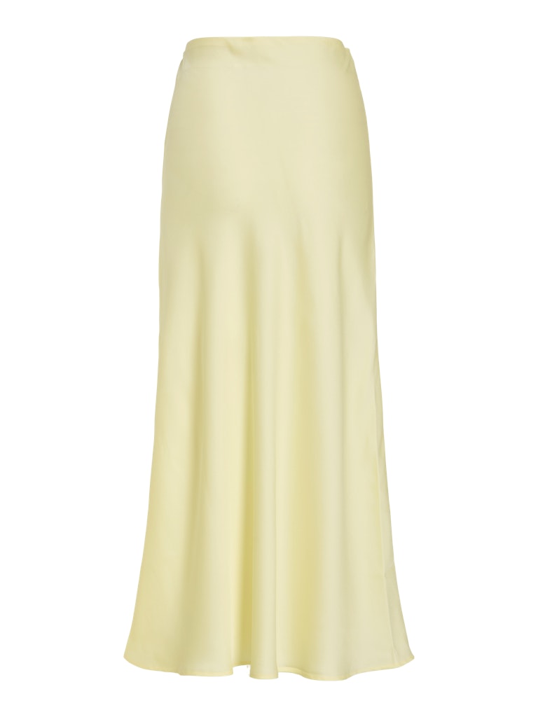 VIELLETTE HW MIDI SKIRT - Pastel Yellow