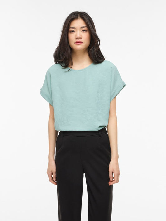 VIJOSA S/S TOP - Blue Surf