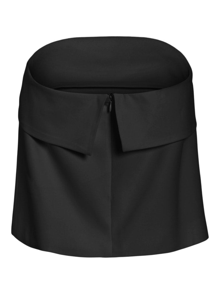 VIGERY BANDEAU SHORT TOP - Black Beauty