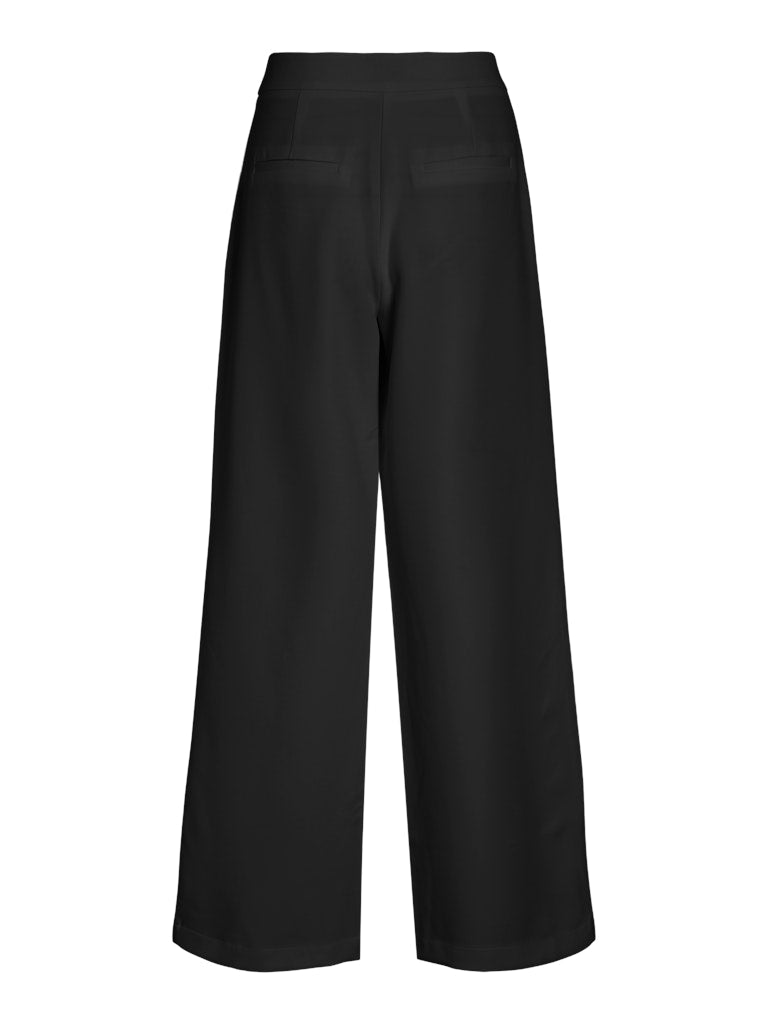 VIGERY WINNIE HW WIDE PANTS - Black Beauty