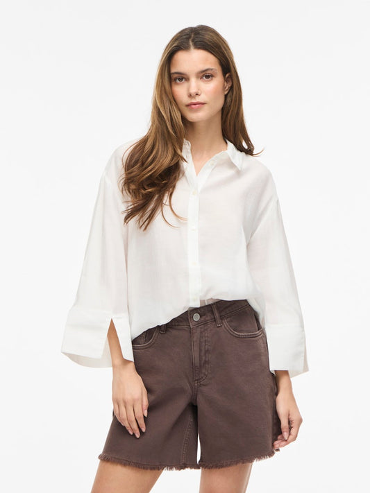 VIASPYN 3/4 SHIRT - Snow White