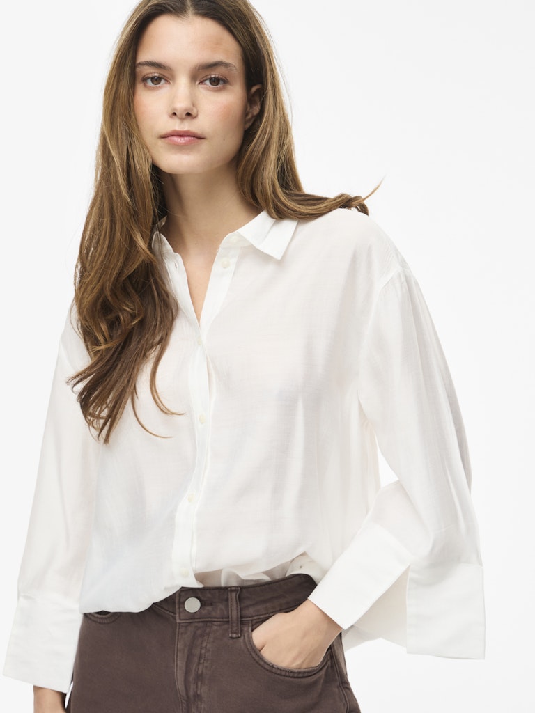 VIASPYN 3/4 SHIRT - Snow White