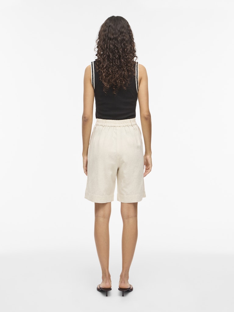 VIPRISILLA HW BERMUDA SHORTS - Super Light Natural Melange