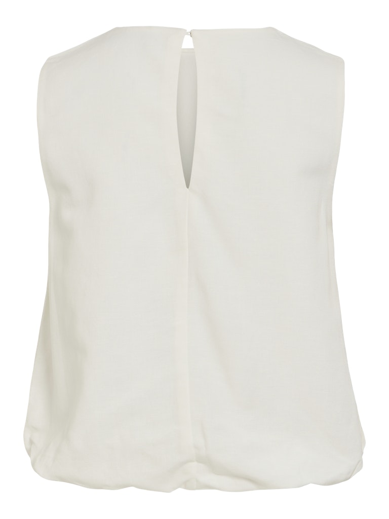 VIPRISILLA O-NECK S/L BALLOON TOP - Snow White