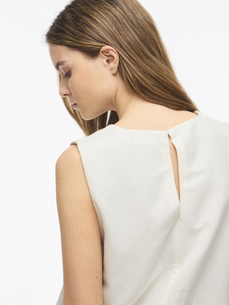 VIPRISILLA O-NECK S/L BALLOON TOP - Snow White