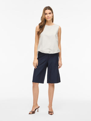 VIPRISILLA O-NECK S/L BALLOON TOP - Snow White