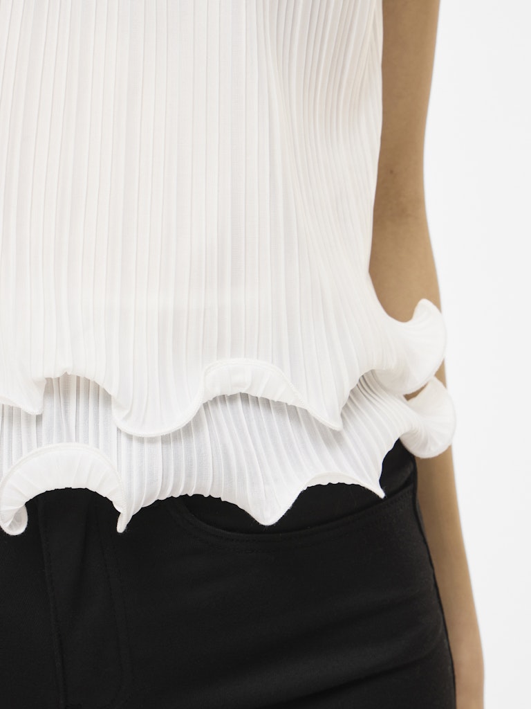 VIWANDA STRAP TOP - Snow White