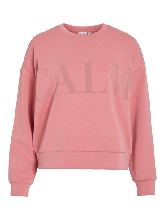 VIREFLECT O-NECK L/S CALM SWEAT TOP - Mauveglow
