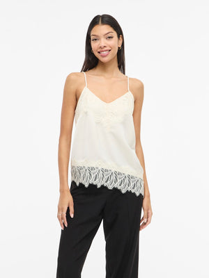 VILEA STRAP TOP - Birch