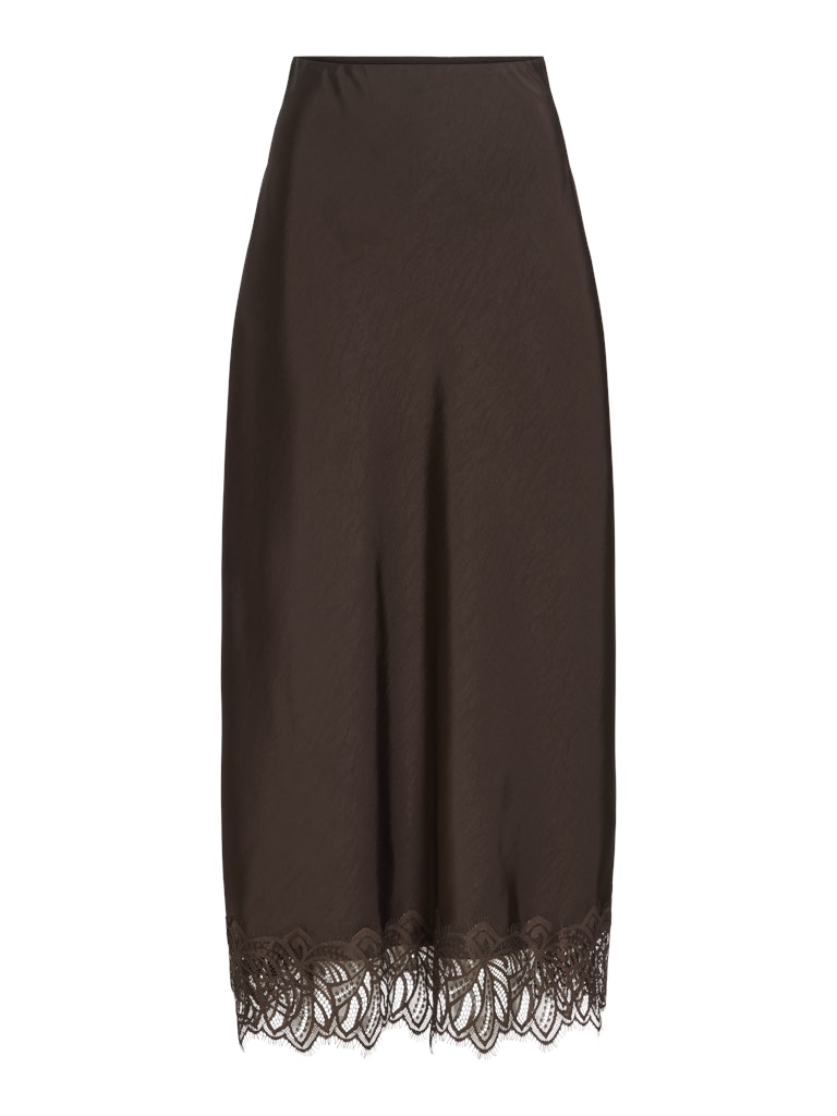 VILEA ANKLE SKIRT - Coffee Bean