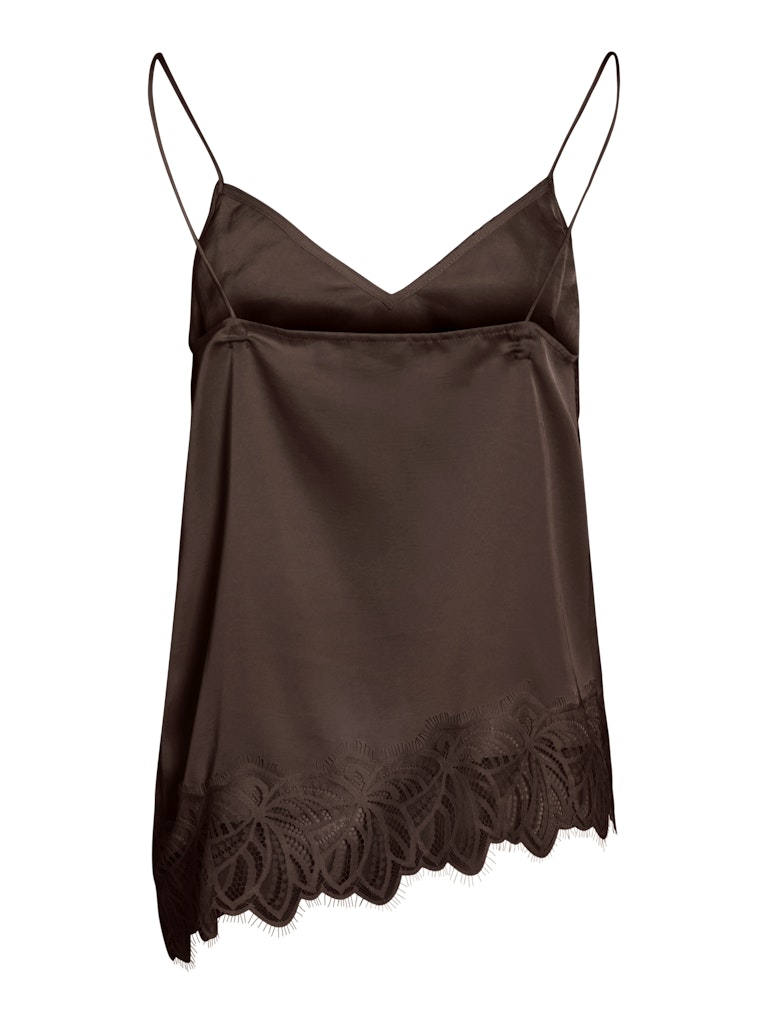 VILEA STRAP TOP - Coffee Bean