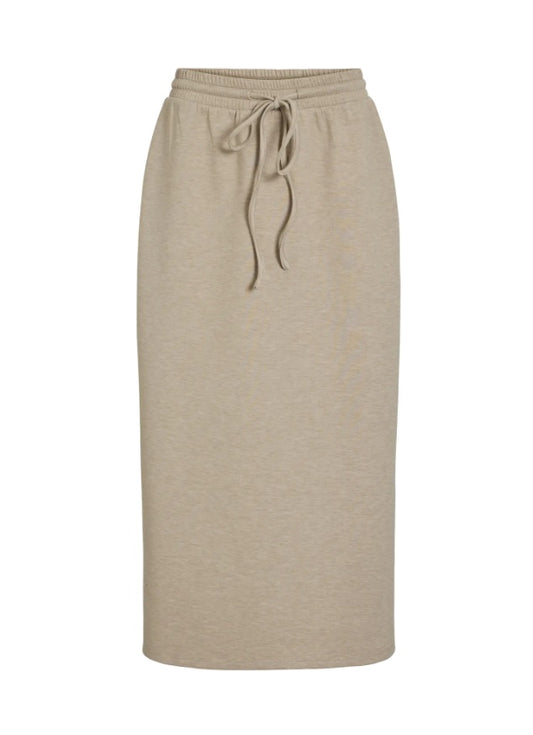 VICATORA HW MIDI SKIRT - Feather Gray