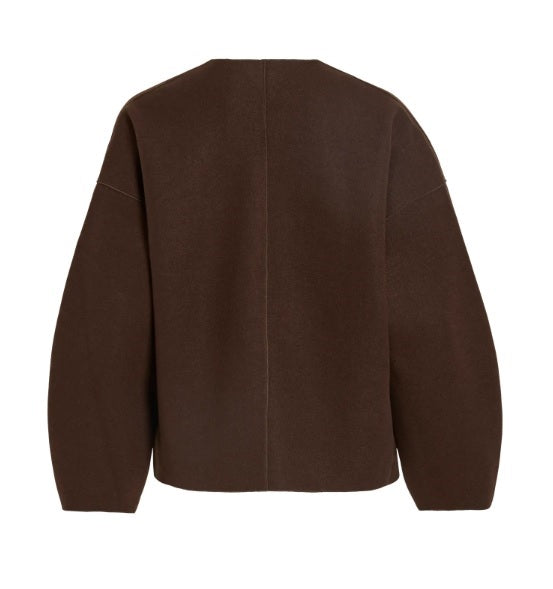 VIJUICE LOOSE L/S JACKET - Coffee Bean