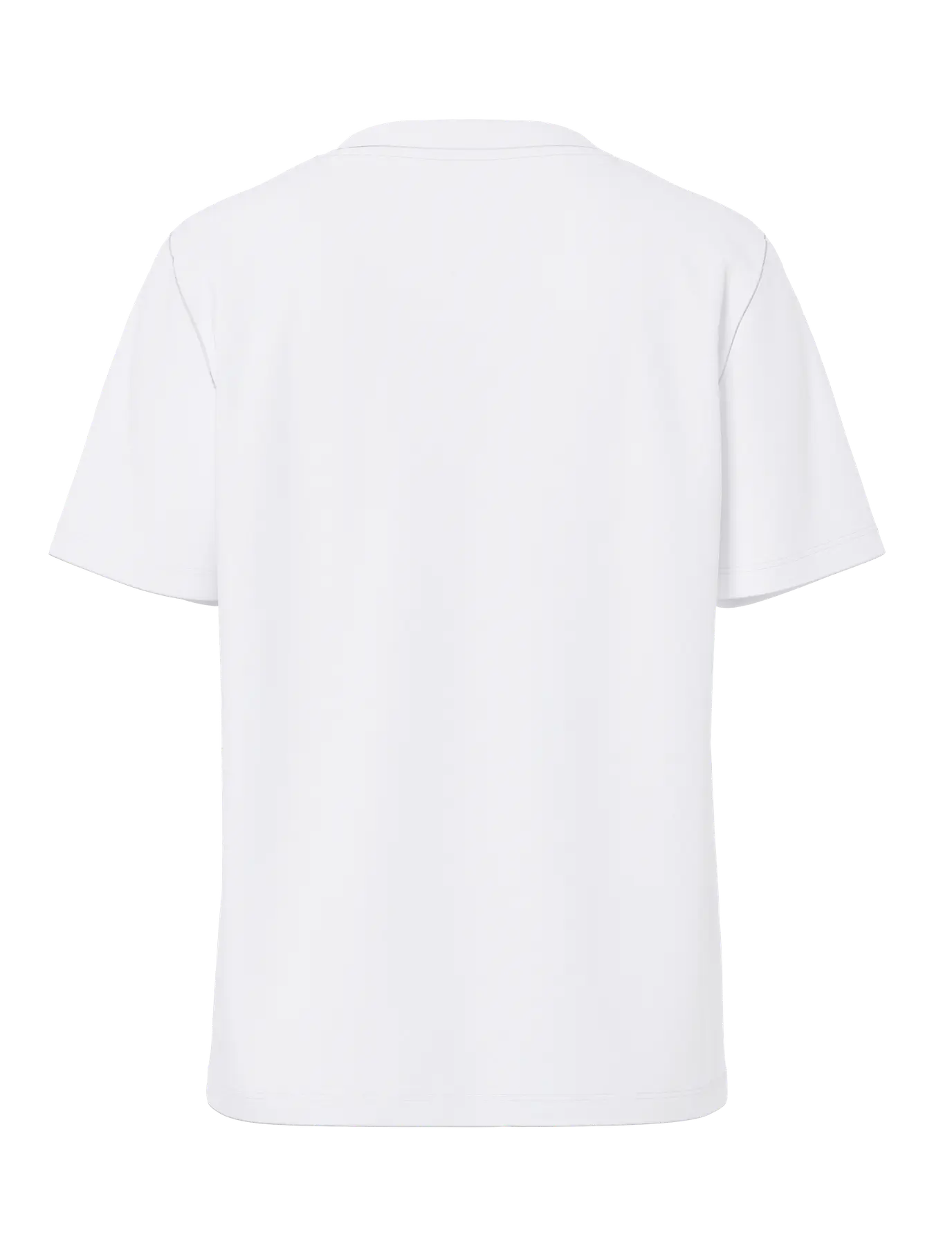 PCRIA SS SOLID TEE - Bright White