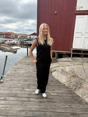 OBJLISA MW STRAIGHT PANT - Black