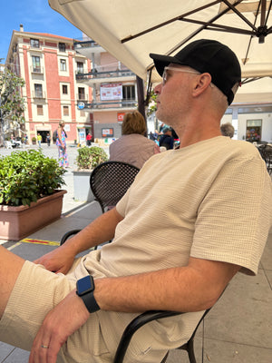 ONSKIAN REG SEERSUCKER SHORTS - Silver Lining